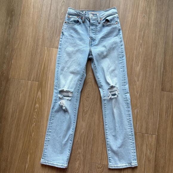 Levi's Denim - Levis light wedgie straight leg Size 24